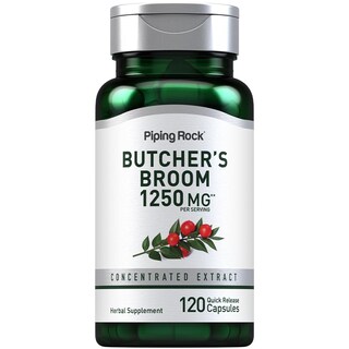 Foto 1 | Foto 1 | Suplemento Piping Rock Butchers Broom 1250 Mg 120 Cápsulas - Venta Internacional.