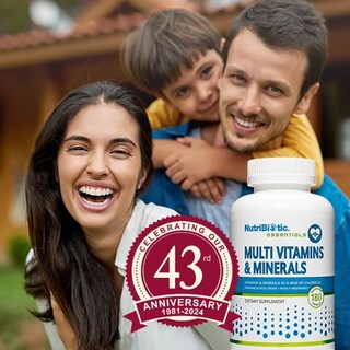 Foto 4 | Foto 4 | Suplemento Nutribiotic Multivitaminas Y Minerales 180 Cápsulas - Venta Internacional.