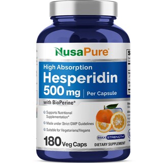 Foto 1 | Foto 1 | Suplemento Nusapure Hesperidin 500 Mg 180 Cápsulas Vegetarianas - Venta Internacional.