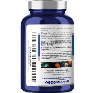 Foto 3 | Foto 3 | Suplemento Nusapure Hesperidin 500 Mg 180 Cápsulas Vegetarianas - Venta Internacional.