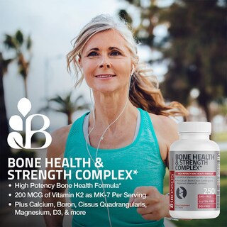 Foto 3 | Foto 3 | Suplemento Bronson Bone Health & Strength Complex 250 Comprimidos - Venta Internacional.