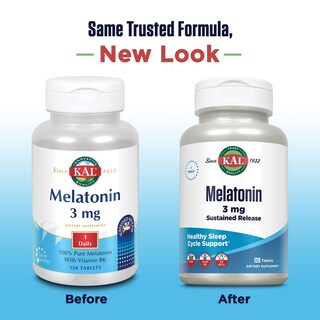 Foto 2 | Foto 2 | Sleep Aid Kal Melatonina 3 Mg De Liberación Sostenida 120 Comprimidos - Venta Internacional.