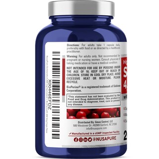 Foto 3 | Foto 3 | Suplemento De Extracto De Bayas De Schizandra De Nusapure, 4500 Mg, 200 Cápsulas - Venta Internacional.