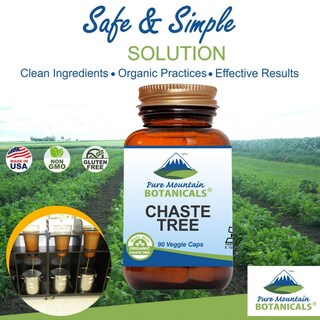 Foto 3 | Foto 3 | Suplemento De Baya Casta De Pure Mountain Botanicals 400 Mg - Venta Internacional.