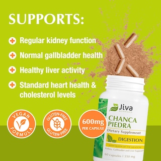 Foto 2 | Foto 2 | Suplemento De Extracto De 500 Mg De Chanca Piedra De Jiva Botanicals - Venta Internacional.