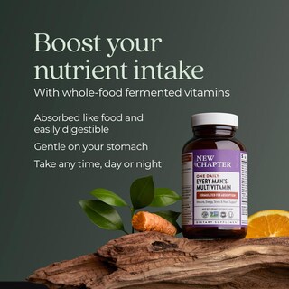 Foto 4 | Foto 4 | Multivitamínico New Chapter Every Man's One Daily, 72 Unidades, Para Hombres - Venta Internacional.