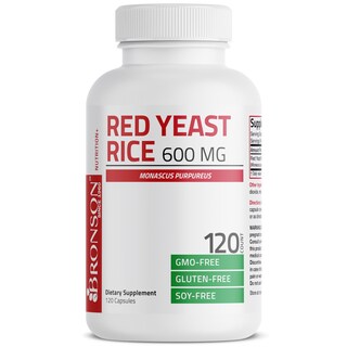 Foto 1 | Foto 1 | Suplemento De Arroz De Levadura Roja Bronson 600 Mg Monascus Purpureus - Venta Internacional.