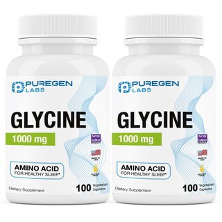 Foto 1 | Foto 1 | Suplemento De Glicina Puregen Labs, 1000 Mg, 100 Cápsulas Vegetarianas - Venta Internacional.