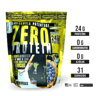 Foto 2 | Foto 2 | 43 Proteina Zero Hidrolizada 1 Kg Pay De Mora 43 Supplements