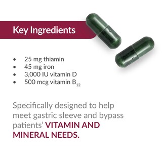 Foto 6 | Foto 6 | Multivitamínico Diario Bariatric Advantage Ultra Solo Con Hierro - Venta Internacional.