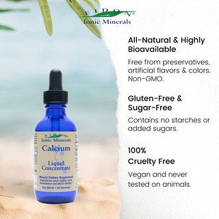 Foto 5 | Foto 5 | Suplemento De Calcio Eidon Ionic Minerals Liquid 60 Ml - Venta Internacional.