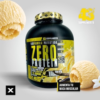 Foto 4 | Foto 4 | 43 Proteina Zero Hidrolizada 2.4 Kg Vainilla 43 Supplements