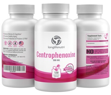 Foto 7 | Foto 7 | Suplemento Longlife Nutri Centrophenoxine 300 Mg X 120 Cápsulas - Venta Internacional.