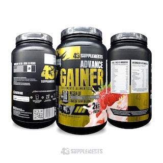 Foto 4 | Foto 4 | Ganador Advance Gainer Fresa 2 Kg 43 Supplements