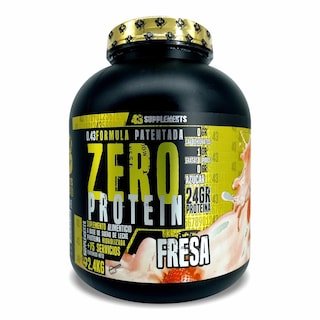 Foto 1 | Foto 1 | 43 Proteina Zero Hidrolizada 2.4 Kg Fresa 43 Supplements