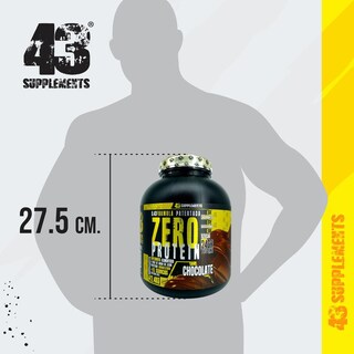 Foto 5 | Foto 5 | 43 Proteina Zero Hidrolizada 2.4 Kg Chocolate 43 Supplements