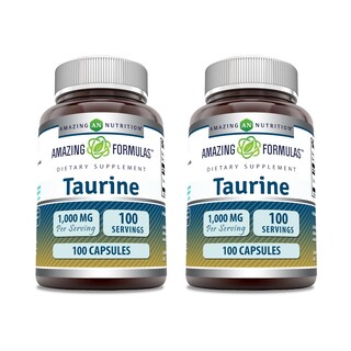 Foto 1 | Foto 1 | Suplemento Amazing Formulas: Aminoácido Taurino, 1000 Mg, 100 Cápsulas - Venta Internacional.