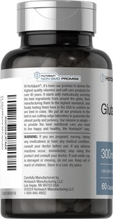Foto 3 | Foto 3 | Suplemento Horbaach Glutatión 300 Mg 60 Cápsulas Sin Ogm - Venta Internacional.