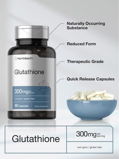 Foto 4 | Foto 4 | Suplemento Horbaach Glutatión 300 Mg 60 Cápsulas Sin Ogm - Venta Internacional.