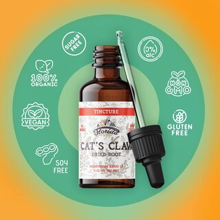 Foto 4 | Foto 4 | Suplemento Florida Herbs Tintura De Uña De Gato, 60 Ml, Sin Alcohol - Venta Internacional.