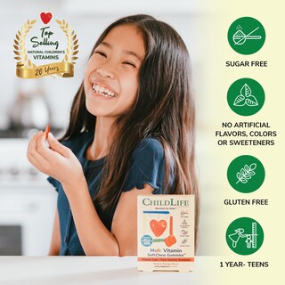 Foto 4 | Foto 4 | Gomitas Softchew Multivitamínicas Childlife Essentials Kids 27 Comprimidos - Venta Internacional.