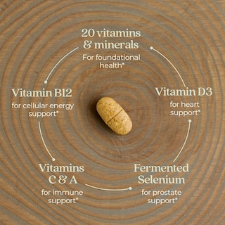 Foto 3 | Foto 3 | Multivitamínico New Chapter Every Man's One Daily 40+ 72 Unidades - Venta Internacional.