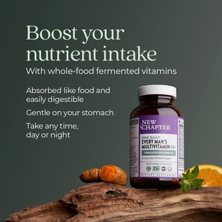 Foto 4 | Foto 4 | Multivitamínico New Chapter Every Man's One Daily 40+ 72 Unidades - Venta Internacional.