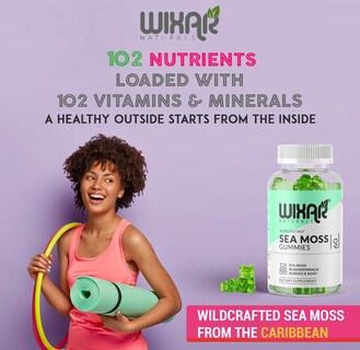 Foto 6 | Foto 6 | Suplementos Wixar Naturals Sea Moss Gomies 60 Gomitas Veganas - Venta Internacional.