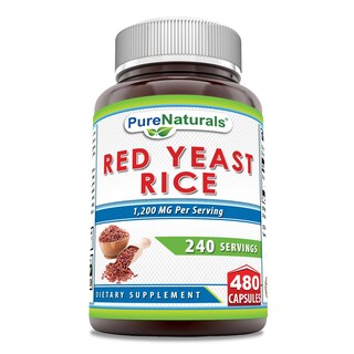 Foto 1 | Foto 1 | Suplemento De Arroz De Levadura Roja De Pure Naturals, 1200 Mg, 480 Cápsulas - Venta Internacional.