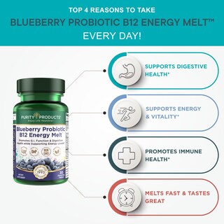 Foto 3 | Foto 3 | Supplement Purity Products, Probiótico De Arándanos, B12 Energy Melt - Venta Internacional.