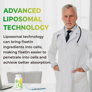 Foto 3 | Foto 3 | Suplementos Kayseari Fisetin 1200 Mg Liposomal 98% Puro 60 Cápsulas - Venta Internacional.