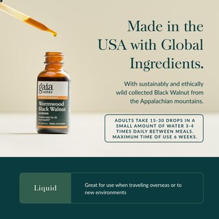 Foto 4 | Foto 4 | Suplemento Gaia Herbs Wormwood Black Walnut Supreme 30 Ml - Venta Internacional.