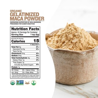 Foto 3 | Foto 3 | Suplemento De Maca Gelatinizada En Polvo Sunfood Superfoods, 240 Ml - Venta Internacional.
