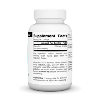 Foto 2 | Foto 2 | Vitamina B-12 De Supplement Source Naturals, 2000 Mcg, 200 Pastillas - Venta Internacional.
