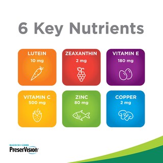 Foto 3 | Foto 3 | Suplemento De Vitaminas Y Minerales Para Ojos Preservision Areds 90 Cápsulas Blandas - Venta Internacional.