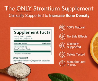 Foto 3 | Foto 3 | Suplemento De Estroncio Algaecal Que Aumenta La Densidad Ósea 680 Mg - Venta Internacional.