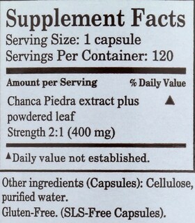 Foto 4 | Foto 4 | Suplemento Whole World Botanicals Royal Chanca Piedra 400 Mg - Venta Internacional.
