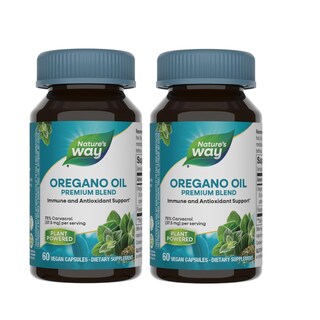 Foto 1 | Foto 1 | Suplemento De Aceite De Orégano Nature's Way, 60 Cápsulas Veganas, Paquete De 2 - Venta Internacional.