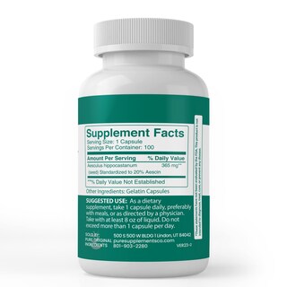 Foto 3 | Foto 3 | Suplementos Dietéticos Ingredientes Puros Originales Castaño De Indias - Venta Internacional.