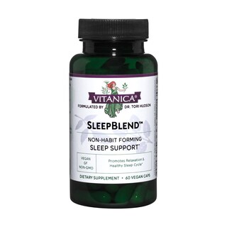 Foto 1 | Foto 1 | Suplemento De Apoyo Al Sueño Vitanica Sleepblend 60 Cápsulas - Venta Internacional.