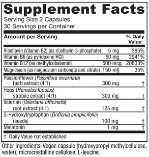 Foto 2 | Foto 2 | Suplemento De Apoyo Al Sueño Vitanica Sleepblend 60 Cápsulas - Venta Internacional.