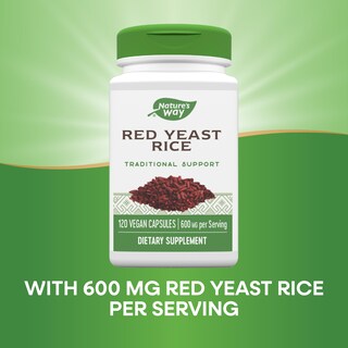 Foto 3 | Foto 3 | Suplemento Nature's Way De Arroz De Levadura Roja 120 Cápsulas Veganas - Venta Internacional.