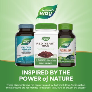 Foto 6 | Foto 6 | Suplemento Nature's Way De Arroz De Levadura Roja 120 Cápsulas Veganas - Venta Internacional.