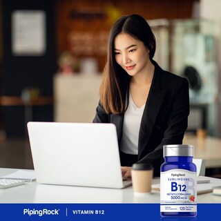 Foto 6 | Foto 6 | Suplemento Piping Rock De Vitamina B12, 5000 Mcg, 120 Comprimidos - Venta Internacional.