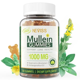 Foto 1 | Foto 1 | Suplemento De Extracto De Hoja De Gordolobo Neviss, 1000 Mg, Gomitas, 60 Unidades - Venta Internacional.
