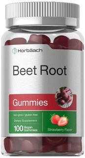 Foto 1 | Foto 1 | Suplemento Horbäach Gomitas De Raíz De Remolacha, 6000 Mg, 100% Veganas - Venta Internacional.