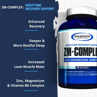 Foto 2 | Foto 2 | Suplemento Gaspari Nutrition Zm-complex 90 Cápsulas - Venta Internacional.