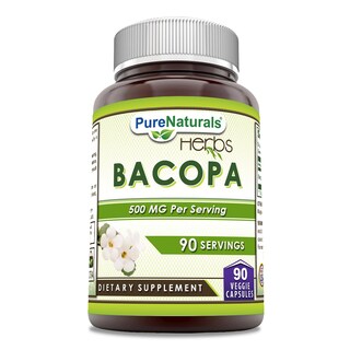 Foto 1 | Foto 1 | Suplemento Pure Naturals Bacopa 500 Mg 90 Cápsulas Vegetarianas - Venta Internacional.