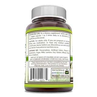 Foto 2 | Foto 2 | Suplemento Pure Naturals Bacopa 500 Mg 90 Cápsulas Vegetarianas - Venta Internacional.