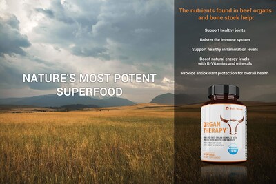 Foto 3 | Foto 3 | Complemente La Terapia De Órganos Con Envoltura De Sal Con Órgano De Carne De Res Alimentada Con Pasto - Venta Internacional.